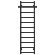 Рушникосушарка водяна Nicolе П11 400х1200 Deffi Чорний (A.NI.120.40.11.B.C)