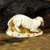 Статуетка Нецке Тигр Netsuke Гіпс 7,6x4.3x3.8 см Бежевий (00749) в інтернет супермаркеті PbayMarket!