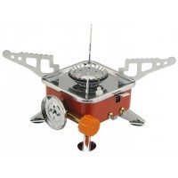 Портативний газовий пальник Kovar ZT-202 для кемпінгу з п'єзопідпалом + 2 газові балони (1756375570)