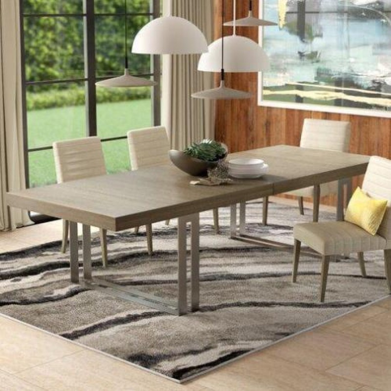 Обідній стіл у стилі Loft NS-1220 780x1600x900 мм Серый