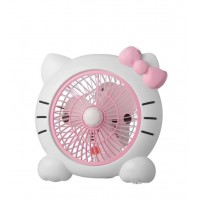 Настільний вентилятор Atlanfa F2552 Hello Kitty Рожевий (30151448)