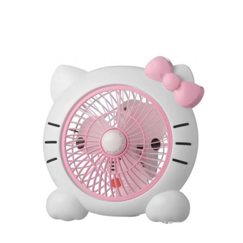 Настільний вентилятор Atlanfa F2552 Hello Kitty Рожевий (30151448)