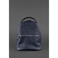 Шкіряний міні-рюкзак BlankNote Kylie Синій (BN-BAG-22-navy-blue)