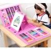 Набір для малювання SUNROZ Mega Art Set з мольбертом Рожевий (5516)