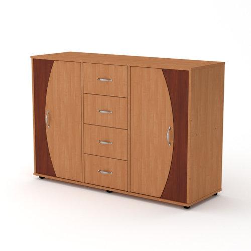 Комод для речей Компанит Вільха 4 2 2 Комод для речей Компанит Вільха 4 2 2