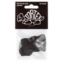 Медіатори Dunlop 488P.88 Tortex Pitch Black Standard Player's Pack 0.88 mm (12 шт.)