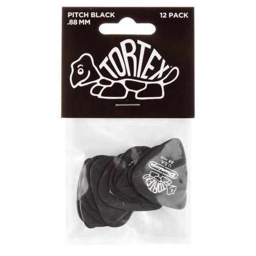 Медіатори Dunlop 488P.88 Tortex Pitch Black Standard Player's Pack 0.88 mm (12 шт.) Медіатори Dunlop 488P.88 Tortex Pitch Black Standard Player's Pack 0.88 mm (12 шт.)