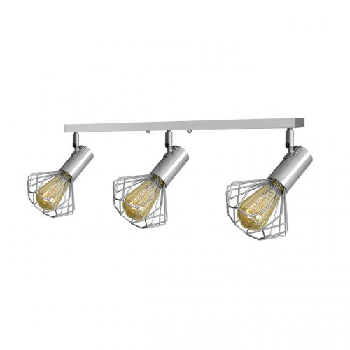 Світильник лофт MSK Electric Diadem настінно-стельовий NL 22151-3 CR хром Світильник лофт MSK Electric Diadem настінно-стельовий NL 22151-3 CR хром
