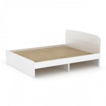 Ліжко Класика 140 Компанит білий