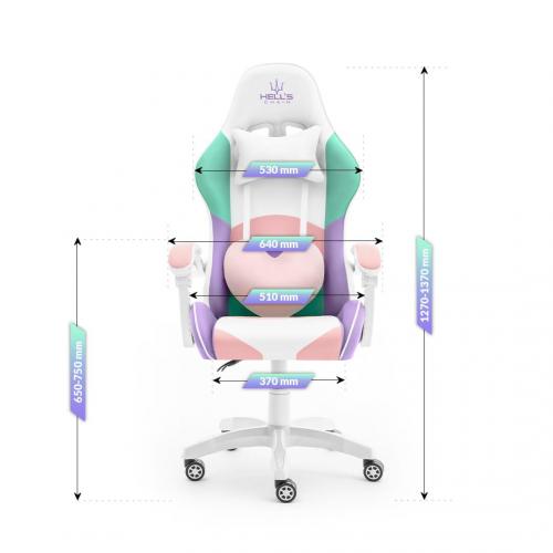 Комп'ютерне крісло Hell's Rainbow Onix