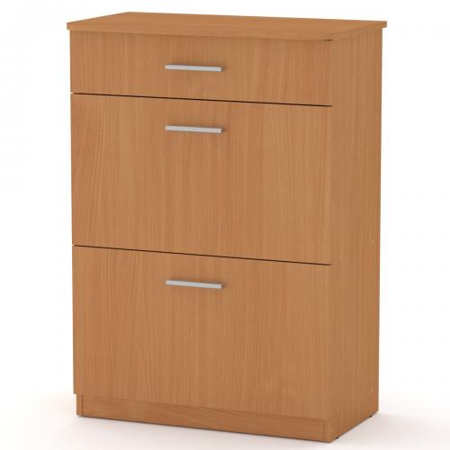 Тумба для взуття Компаніт ТО-3А Бук (73х40х102 см) Тумба для взуття Компаніт ТО-3А Бук (73х40х102 см)