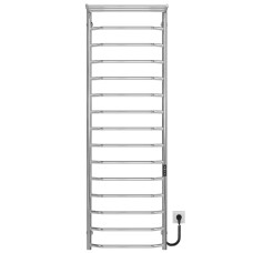 Рушникосушарка електрична Трапеція з полицею П15 500х1600 Deffi Хром JD03 (C.TP.160.50.15.E.C.R.1)