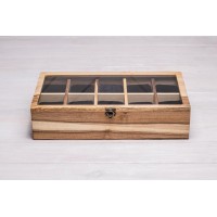 Скринька для зберігання наручних годинників ecoWalnut 8.2х34.2х18 см Скринька для зберігання наручних годинників ecoWalnut 8.2х34.2х18 см
