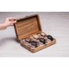 Органайзер на 6 комірок для зберігання годинників ecoWalnut 7х26.5х18 см