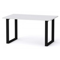 Стіл журнальний Компанит Лофт 1 80х50х42,8 см Альба білий