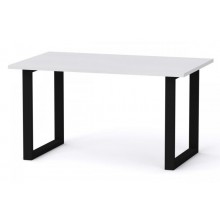 Стіл журнальний Компанит Лофт 1 80х50х42,8 см Альба білий