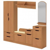 Передпокій Фаїна А6 Компанит Бук (komA33) Передпокій Фаїна А6 Компанит Бук (komA33)