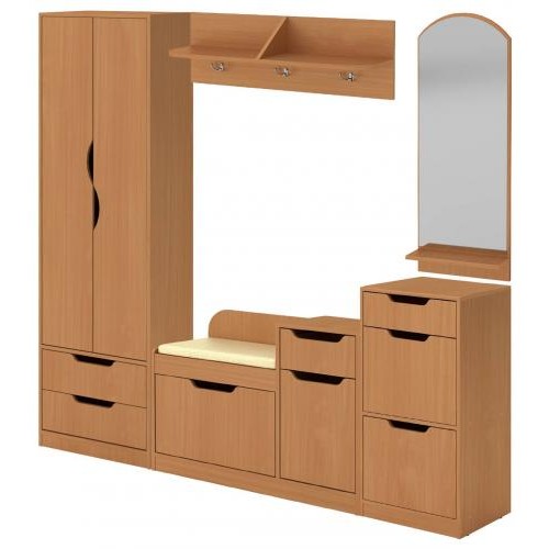 Передпокій Фаїна А6 Компанит Бук (komA33) Передпокій Фаїна А6 Компанит Бук (komA33)