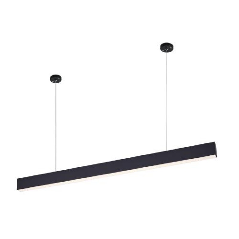 Світильник лінійний Lightwell LW-LINE-36W-B 6500K 118x4x7 см Чорний (303122)