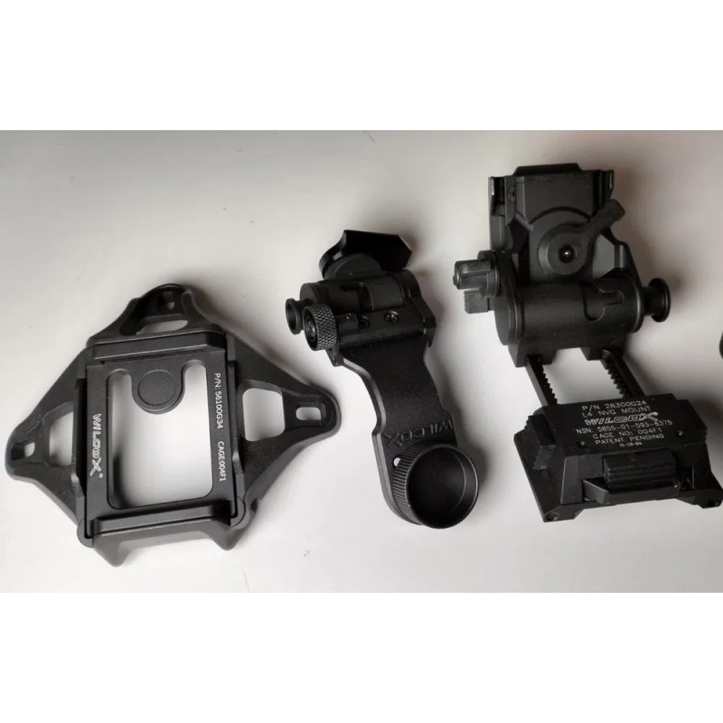 Комплект кріплень для приладу нічного бачення Wilcox L4G24 J-Arm 3 Hole Shroud PVS-14 (2192004322)