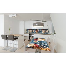 Наклейка вінілова на стіл Zatarga «Сухофрукти» 600х1200 мм Z180803st