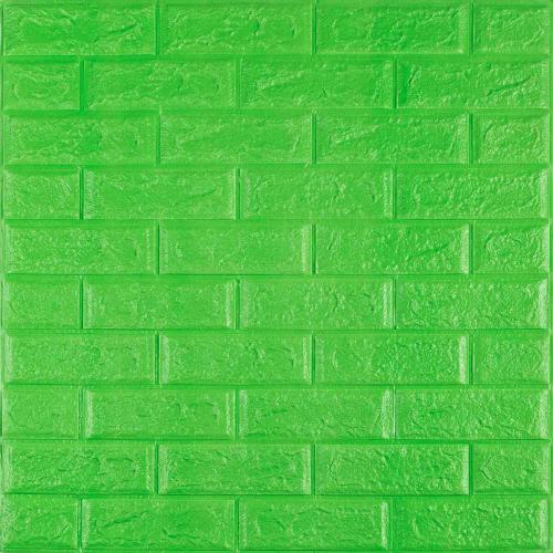 3D панель самоклеюча цегла Зелена 700x770x5мм (013-5) Sticker Wall SW-00000149 3D панель самоклеюча цегла Зелена 700x770x5мм (013-5) Sticker Wall SW-00000149
