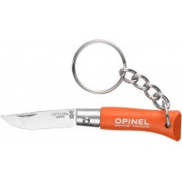 Ніж-брелок Opinel №2 (нерж-сталь) Помаранчевий (1013-204.63.99) Ніж-брелок Opinel №2 (нерж-сталь) Помаранчевий (1013-204.63.99)