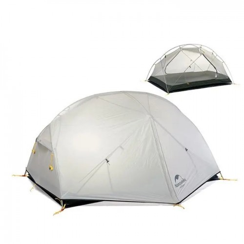 Намет Naturehike Mongar NH17T007-M 215x135 см Сірий (1047-6927595708071)