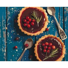 Картина за номерами Art Craft Брусничний кошик 40*50 см Різнокольоровий (12009-AC)