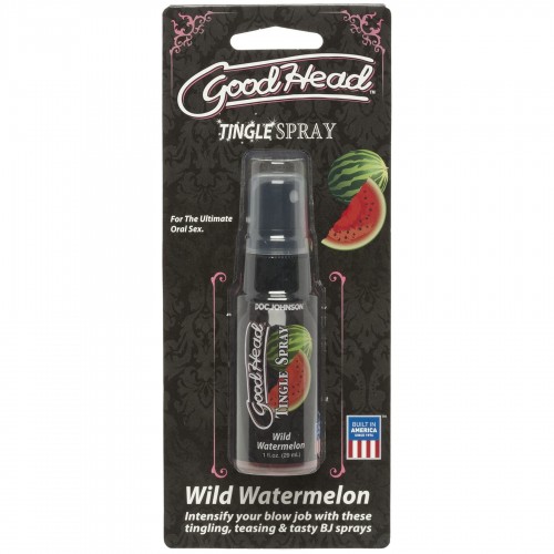 Спрей для мінету Doc Johnson GoodHead Tingle Spray - Watermelon (29 мл) зі стимулювальним ефектом в інтернет супермаркеті PbayMarket!