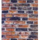 Самоклеюча декоративна 3D панель 3D Loft OS-CZ08-3 Під зістарену Катеринославську цеглу 700x770x3мм