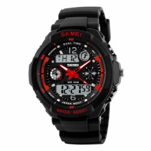 Годинник спортивний наручний Skmei 1060 s-shock Чорний (2235883541)
