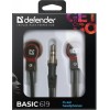 Навушники Defender Basic-619 Black/Red (63619) (6272827) в інтернет супермаркеті PbayMarket!