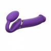 Безремінний страпон з вібрацією Strap-On-Me Vibrating Violet XL, діам. 4,5 см, пульт ДК, регульовани в інтернет супермаркеті PbayMarket!