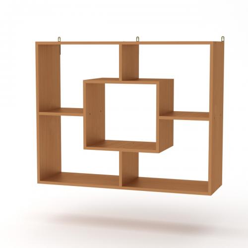 Полиця настінна Компанит П 7 Бук Полиця настінна Компанит П 7 Бук