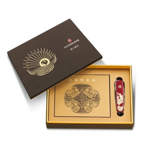 Швейцарський ніж Victorinox Huntsman Year of the Rooster 2017 (1.3714.E6) Швейцарський ніж Victorinox Huntsman Year of the Rooster 2017 (1.3714.E6)