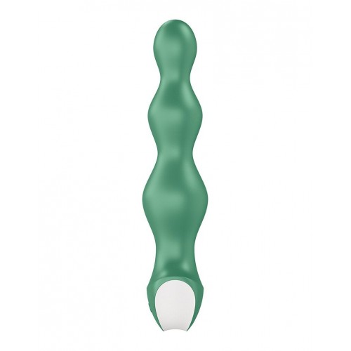 Анальний стимулятор-намистини з двома моторами Satisfyer Lolli-Plug 2 Green в інтернет супермаркеті PbayMarket!