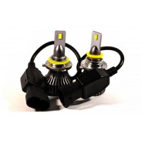 Комплект LED ламп HeadLight F1X HB4 (P22d) 52W 12V 8400Lm з активним охолодженням (збільшена світловіддача)