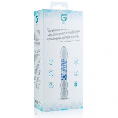 Скляний дилдо Gildo Glass Dildo No. 21 в інтернет супермаркеті PbayMarket!