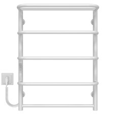 Рушникосушарка електрична Стандарт з полицею П5 500х700 Deffi Білий WD03 (C.SP.70.50.5.E.W.L.3)