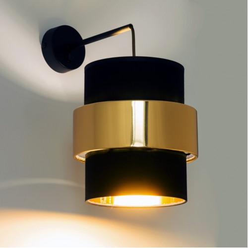 Бра TK Lighting Calisto 20x33 см Чорний (TK4708)