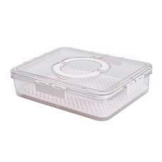 Контейнер для зберігання YIWU 31х24х7 см Бежевий (HP-27-10)