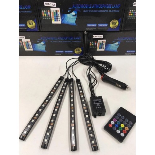 Універсальне кольорове автомобільне RGB led підсвічування з мікрофоном OPT-TOP HR-01678 вологозахисне (1756374648) Універсальне кольорове автомобільне RGB led підсвічування з мікрофоном OPT-TOP HR-01678 вологозахисне (1756374648)