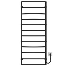 Рушникосушарка електрична Аквамікс П12 500х1300 Deffi Чорний JD03 (C.AM.130.50.12.E.B.R.1)