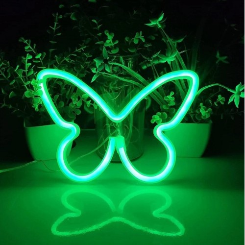 Настінний світильник-нічник Angel Метелик Butterfly зелений Настінний світильник-нічник Angel Метелик Butterfly зелений