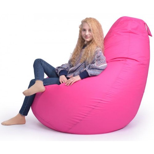 Крісло Мішок Груша Оксфорд 150х100 Студія Комфорту Великий рожевий Крісло Мішок Груша Оксфорд 150х100 Студія Комфорту Великий рожевий