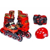 Комплект роликів Rollers Kid Iron Man Red 31-34 30782585