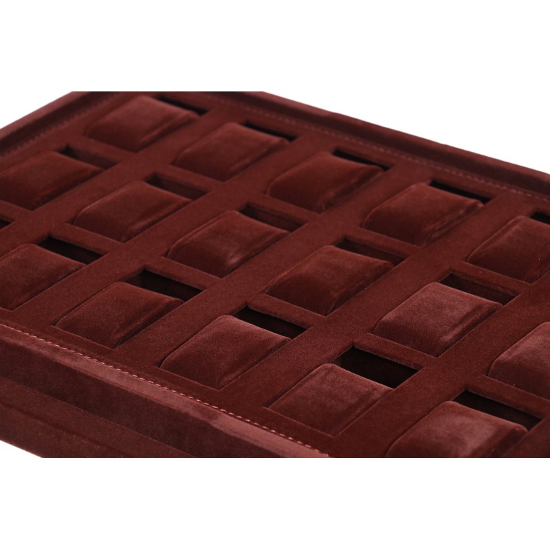 Органайзер для зберігання годинників Craft 18TRAY.BR Коричневий