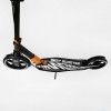 Двоколісний складаний самокат Best Scooter 100 кг Black and white (113217)