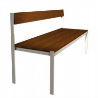 Вулична лава в стилі Loft Сірий NS-2198 830x1400x450 мм Вулична лава в стилі Loft Сірий NS-2198 830x1400x450 мм